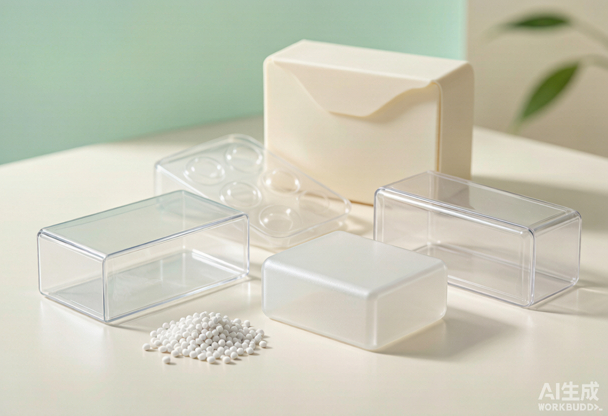 PHA rigid packaging: clear boxes and trays